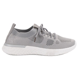 Luftiga sportskor grå