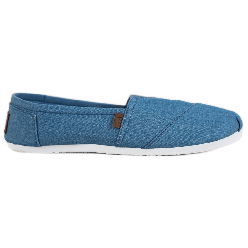 Blue Slip On Sneakers blå