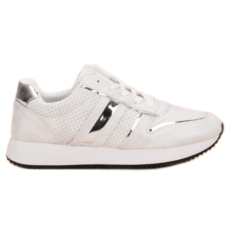 Bekväma vita sneakers