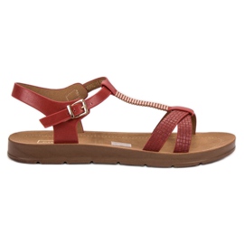 Filippo Klassiska röda sandaler