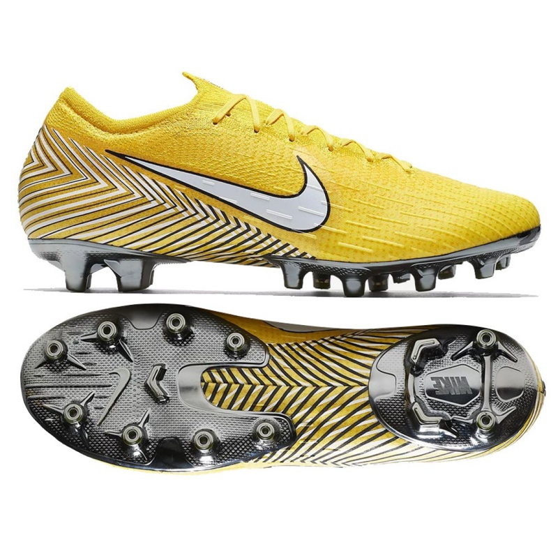 Nike Mercurial Vapor 12 Elite Neymar AG-Pro M AO3128-710 fotbollsskor gul gul