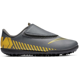 Nike Mercurial Vapor 12 Club Tf Jr AH7357-070 fotbollsskor mångfärgad grå