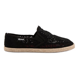 Mckeylor Lace Black Slipons svart