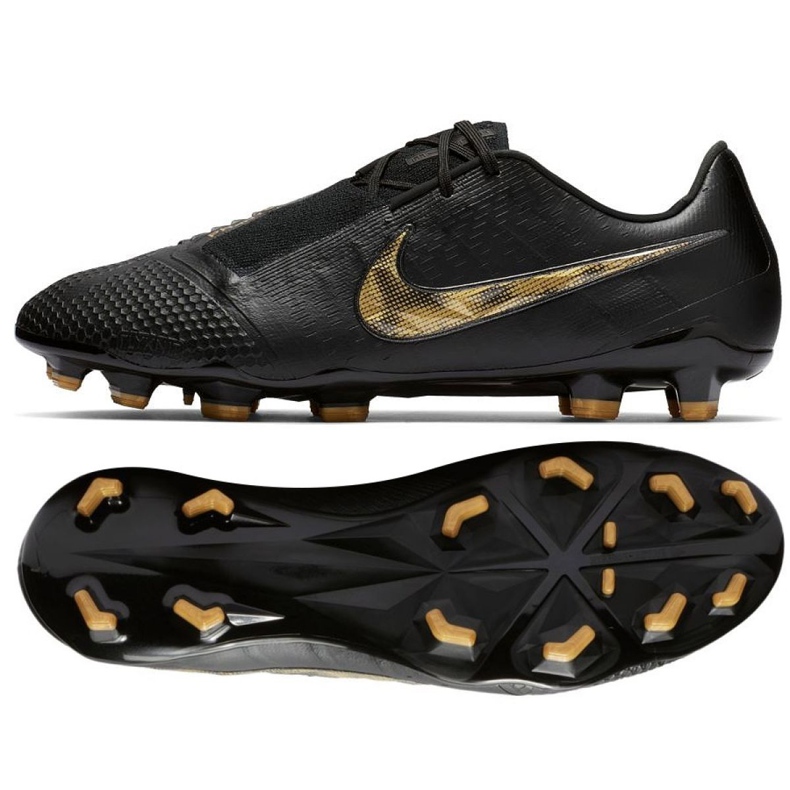 Nike Phantom Venom Elite Fg M AO7540-077 fotbollsskor svart svart