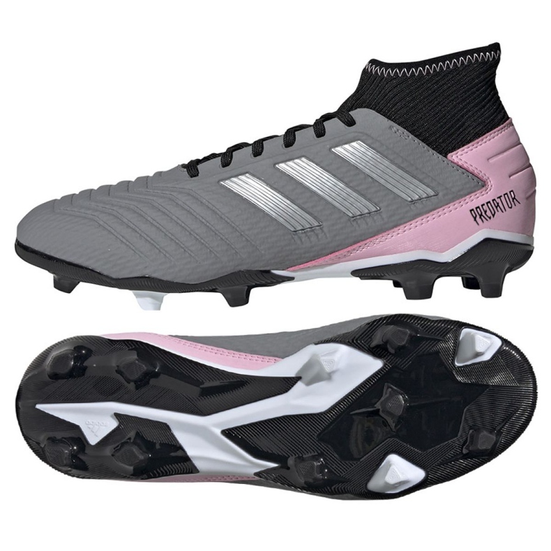 Adidas Predator 19.3 Fg W F97528 fotbollsskor grå grå