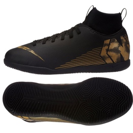 Inomhusskor Nike Mercurial SuperflyX 6 Club Ic Jr AH7346-077 svart svart