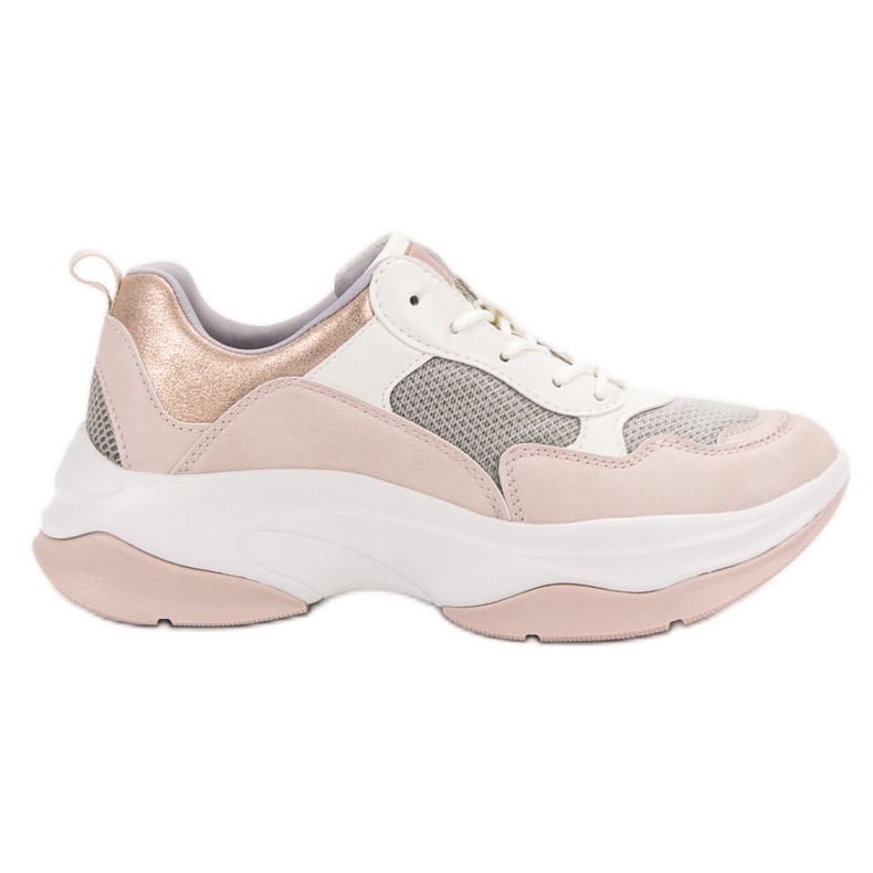 Kylie Trendiga rosa sneakers