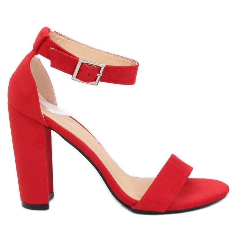 Sandaler på stolpen röd 369-18 Röd