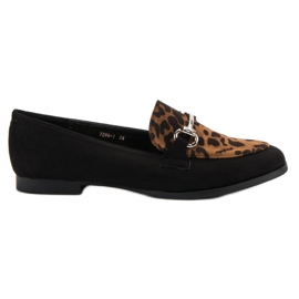 Fläckiga VICES loafers svart