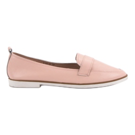 Mazaro Rosa läderloafers