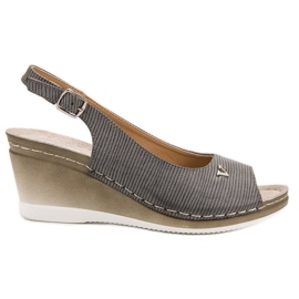 Grå VINCEZA sandaler