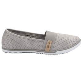 Lätta VINCEZA Slipons grå