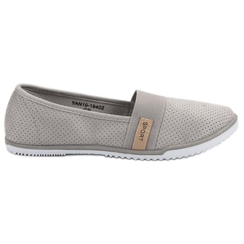 Lätta VINCEZA Slipons grå