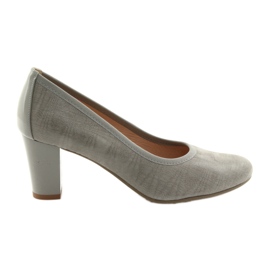 Arka Ark pumpar kvinnor läder flexibel sula 5137 grå