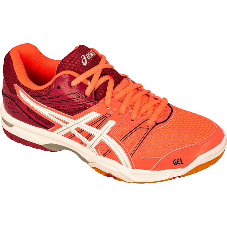 Asics Gel-Rocket 7 W B455N-0601 volleybollskor mångfärgad orange