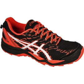 Löparskor Asics Gel-FujiTrabuco 5 M T6J0N-9023 svart orange