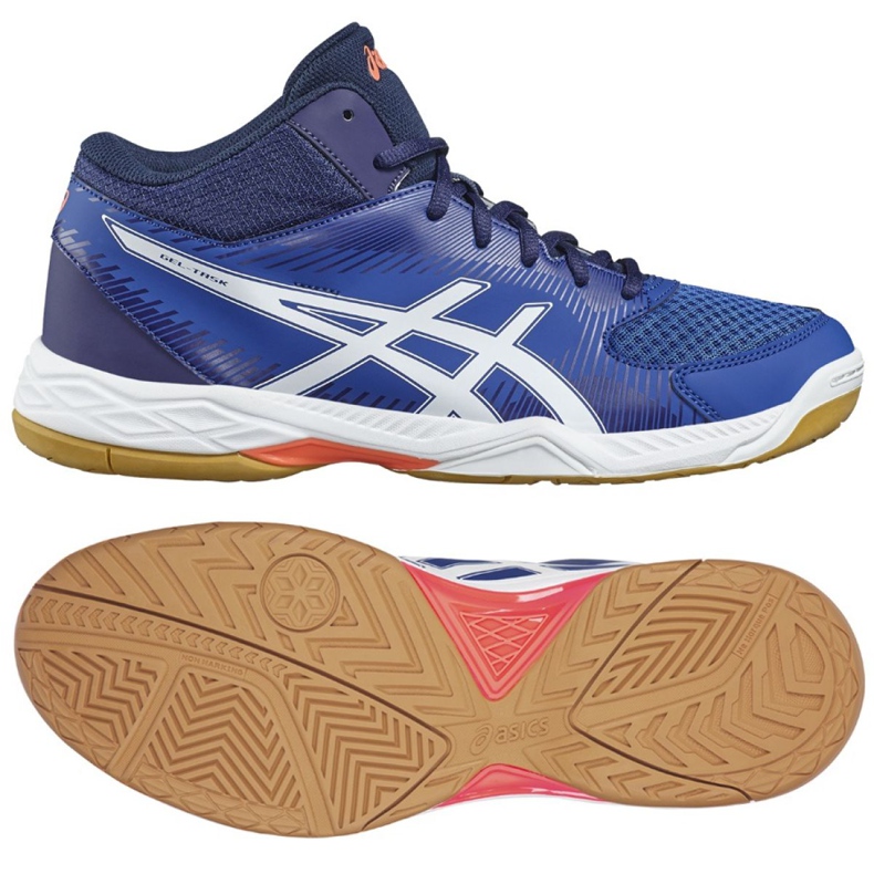 Asics Gel Task M B703Y 4901 volleybollskor mångfärgad blå