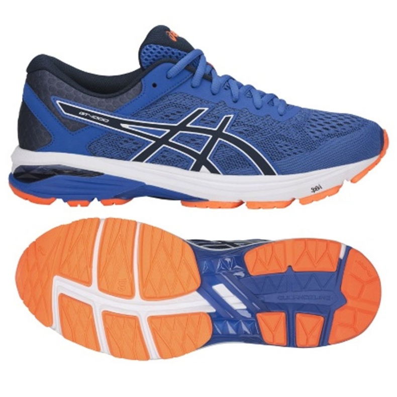 Löparskor Asics Gt 1000 6 M T7A4N-4549 marinblå