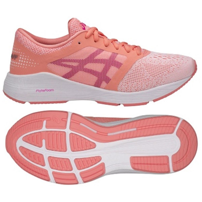Löparskor Asics Road Hawk Ff W T7D7N-0620 rosa