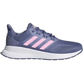 Löparskor adidas Falcon K Jr F36541 purpur