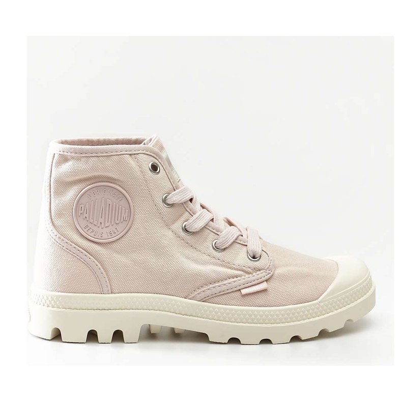 Palladium Pampa Hi 621 Peach Whip Marshmallow mångfärgad rosa