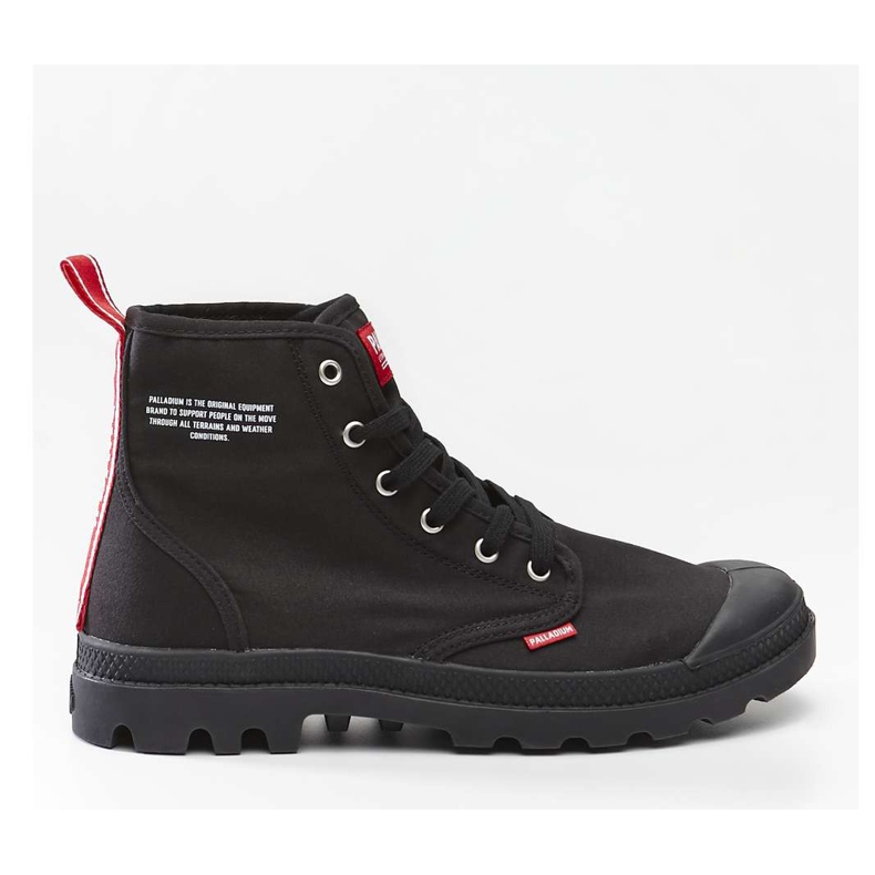 Palladium Pampa Hi Dare 008 Black svart