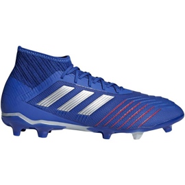 Adidas Predator 19.2 Fg M BB8111 fotbollsskor mångfärgad blå