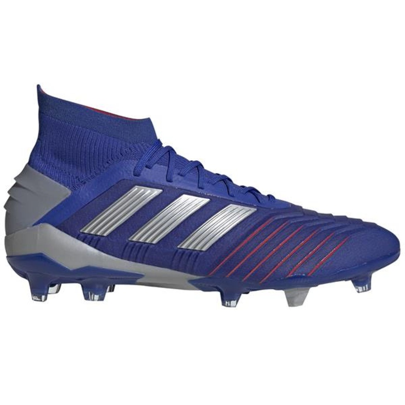 Adidas Predator 19.1 Fg M BB9079 fotbollsskor mångfärgad blå