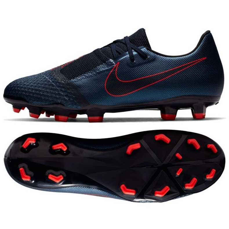 Nike Phantom Venom Academy Fg M AO0566-440 fotbollsskor marinblå marinblå