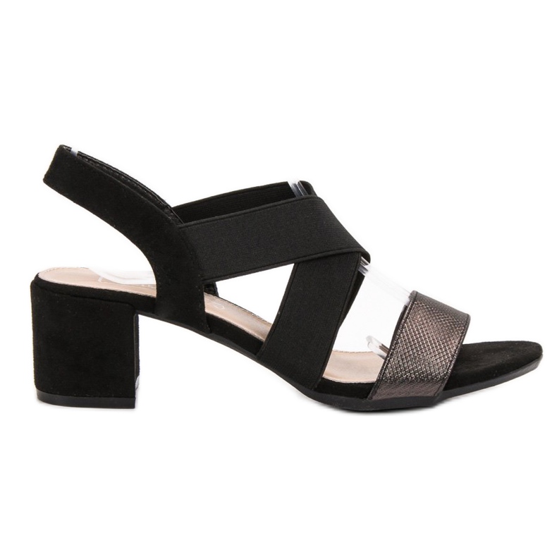 Filippo Sandaler med Vinceza Glitter svart