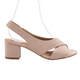 Kylie Mocka Beige sandaler