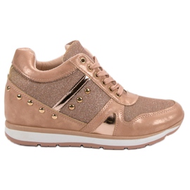 Cm Paris Rosa sneakers med strass