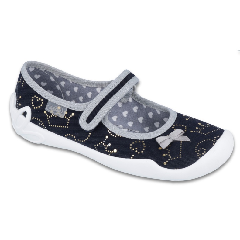 Befado barnskor 114Y348 svart grå