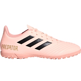 Adidas Predator Tango 18.4 Tf M DB2142 fotbollsskor mångfärgad rosa