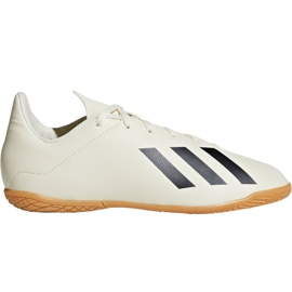 Inomhusskor adidas X Tango 18.4 I Jr DB2432 mångfärgad vit
