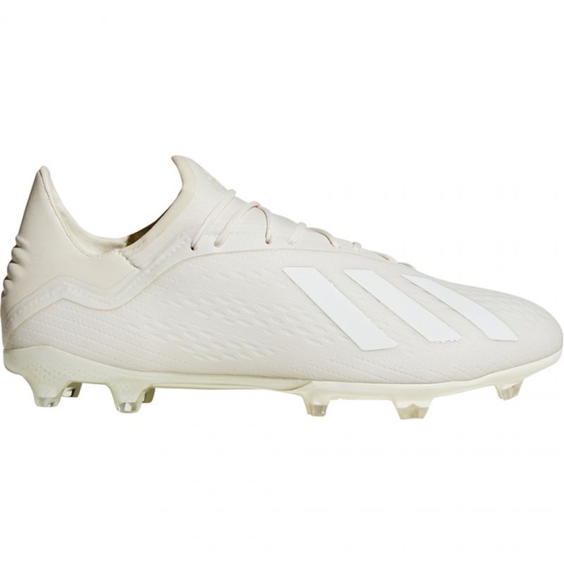 Adidas X 18.2 Fg M DB2181 fotbollsskor vit vit