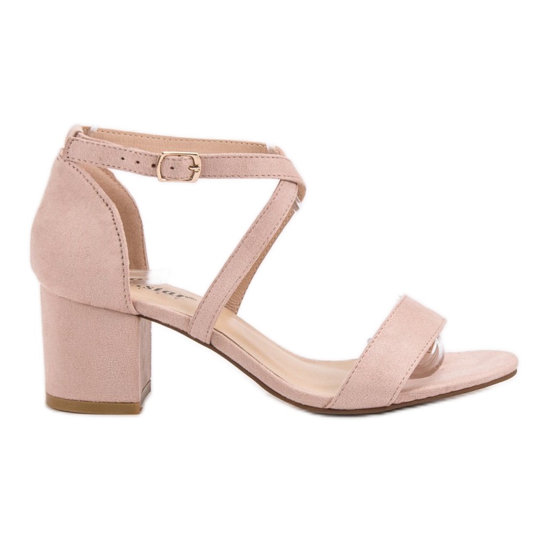 Seastar Sandaler i mocka på en bar brun