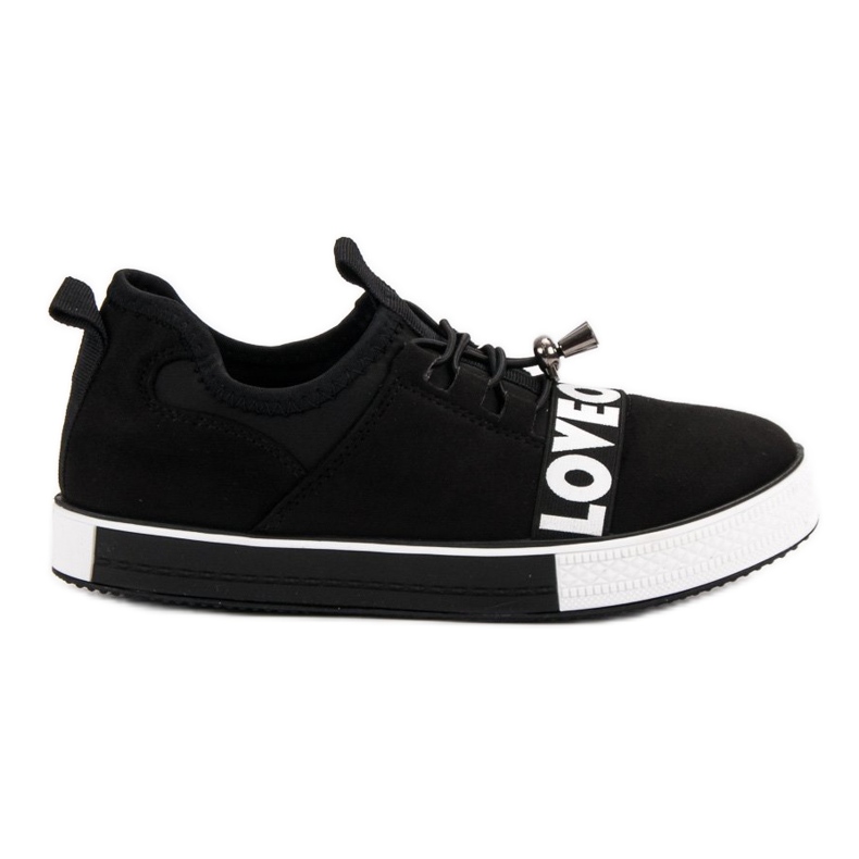 Bestelle Love Slip-On sportskor svart