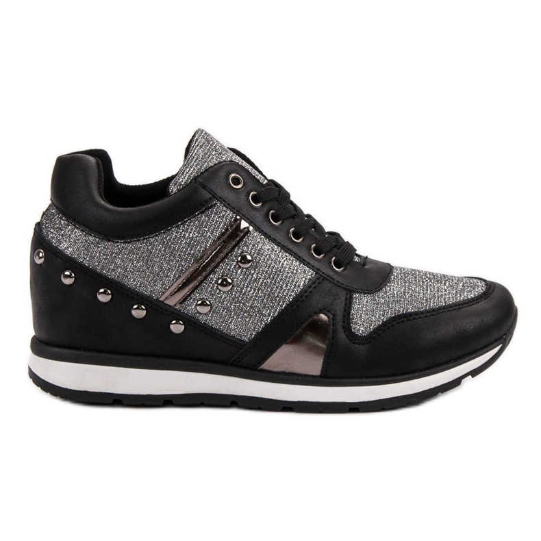 Cm Paris Svarta sneakers med strass