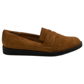 Best Shoes Camel Casual Loafers brun