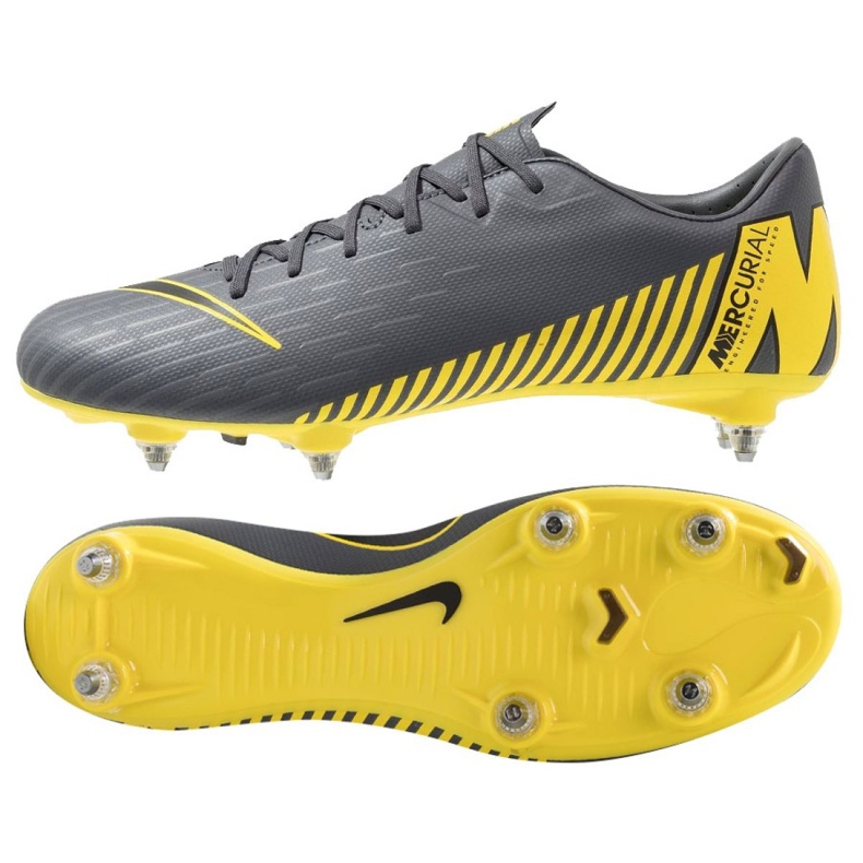Nike Mercurial Vapor 12 Academy Sg Pro M AH7376-070 fotbollsskor mångfärgad svart