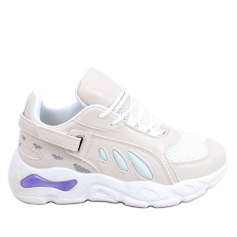 Beige BL149 Beige sportskor