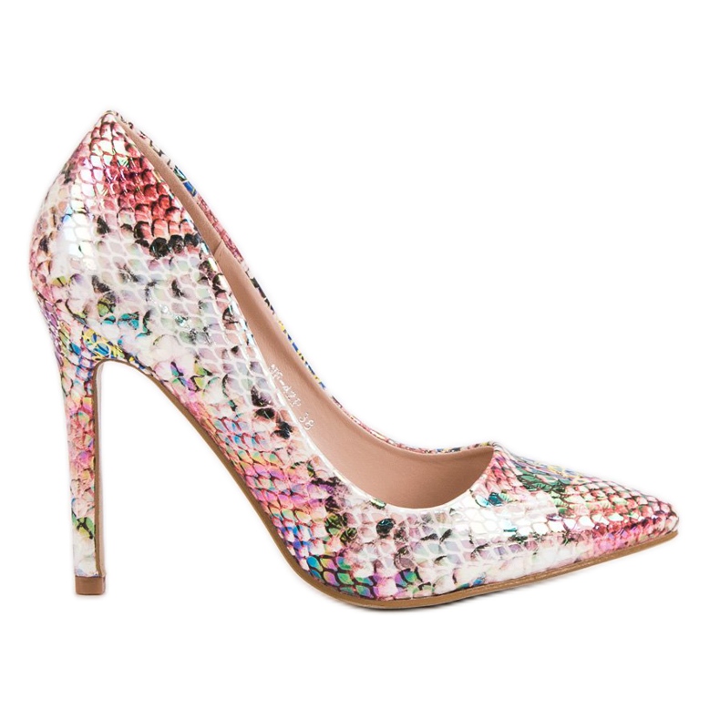 Seastar Animal Print Studs mångfärgad