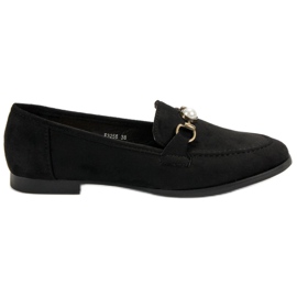 Svarta loafers