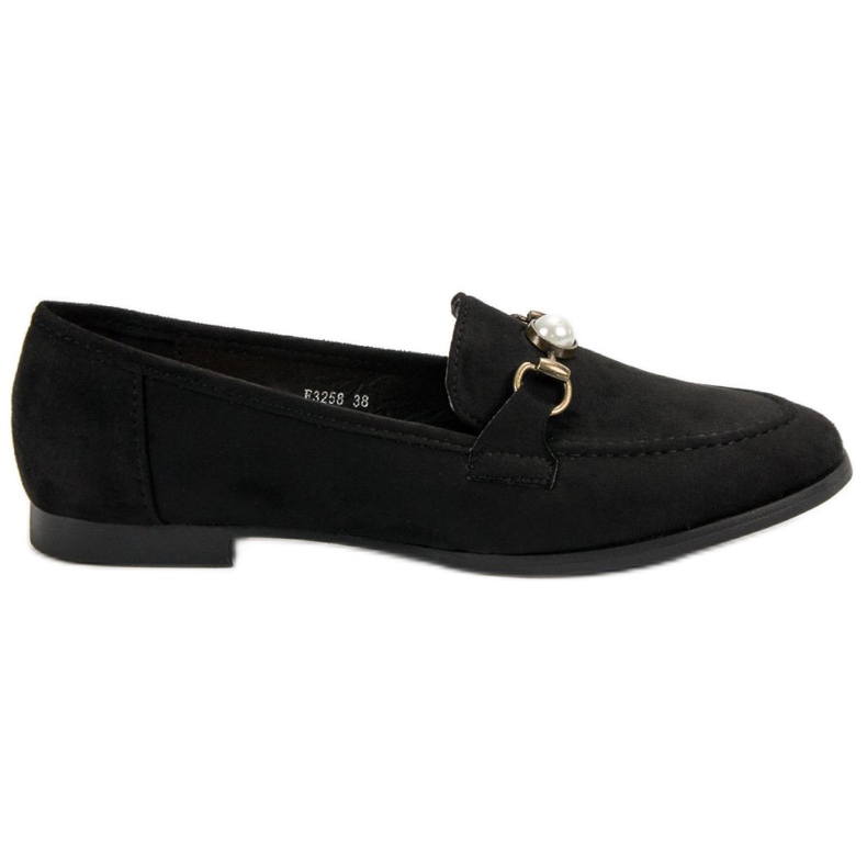 Svarta loafers