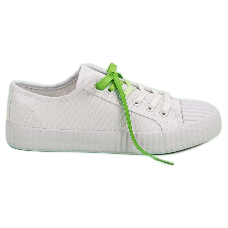 Yes Mile Trendiga vita sneakers