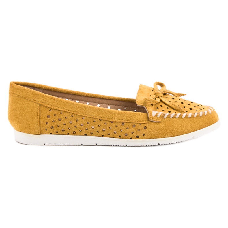 Seastar Senap Openwork Loafers gul