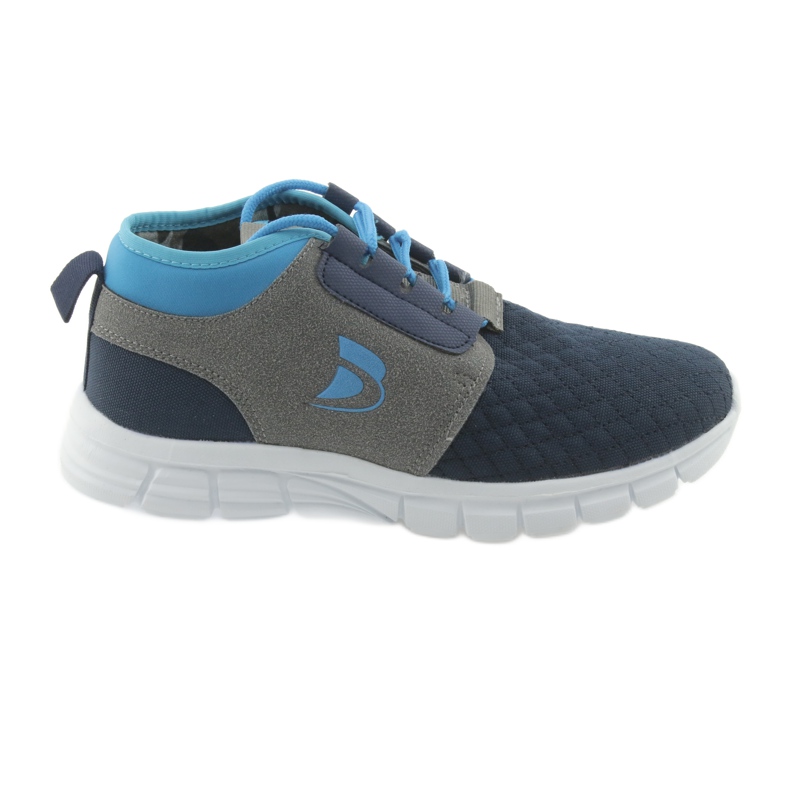 Befado barnskor upp till 23 cm 516Y035 blå grå marinblå