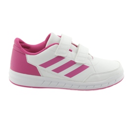 Adidas AltaSport CF K Jr D96828 skor vit rosa