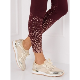 Guld sportskor 6241 Guld II-GAT gyllene